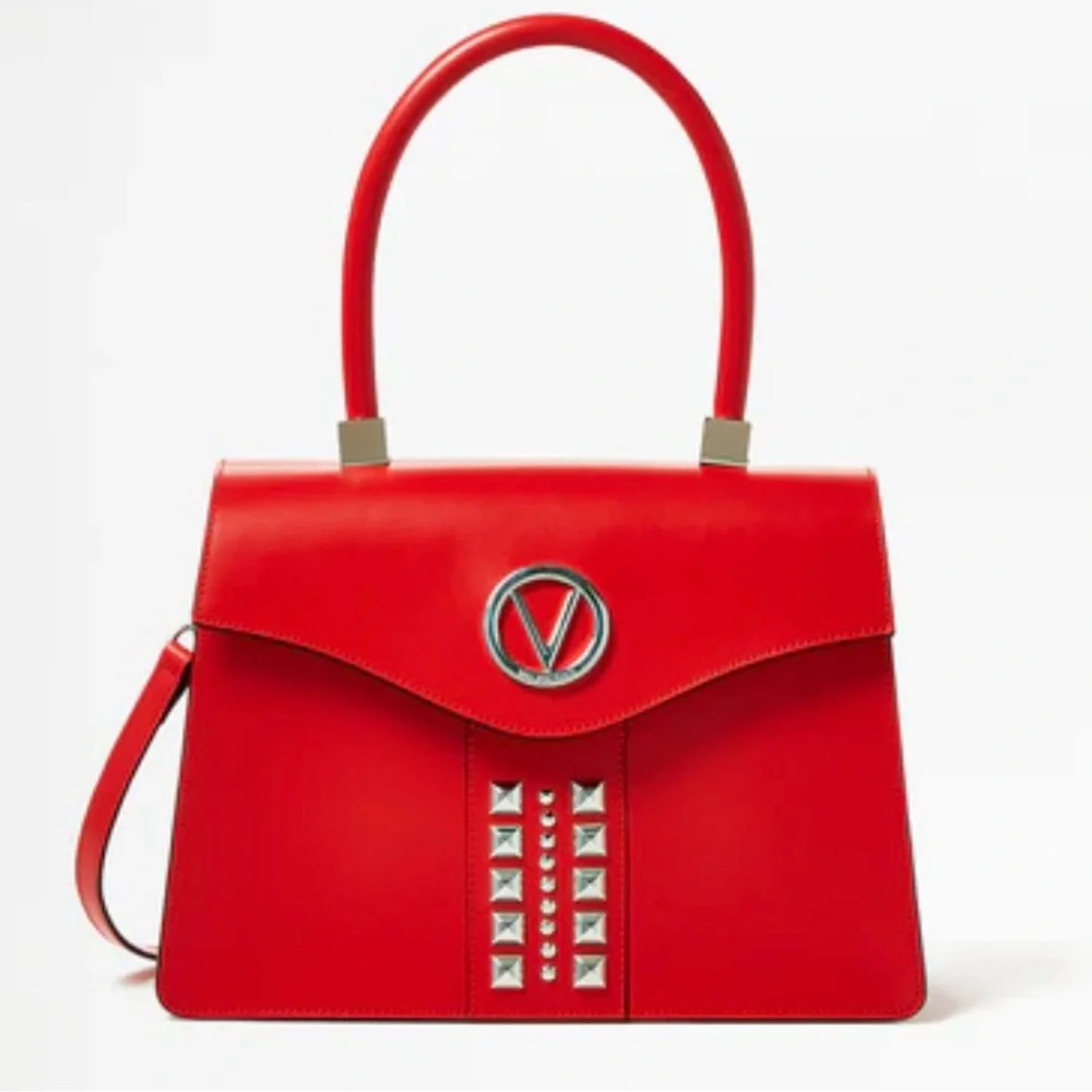 Valentino by Mario Valentino Melanie Leather Satchel - Picture 1 of 6